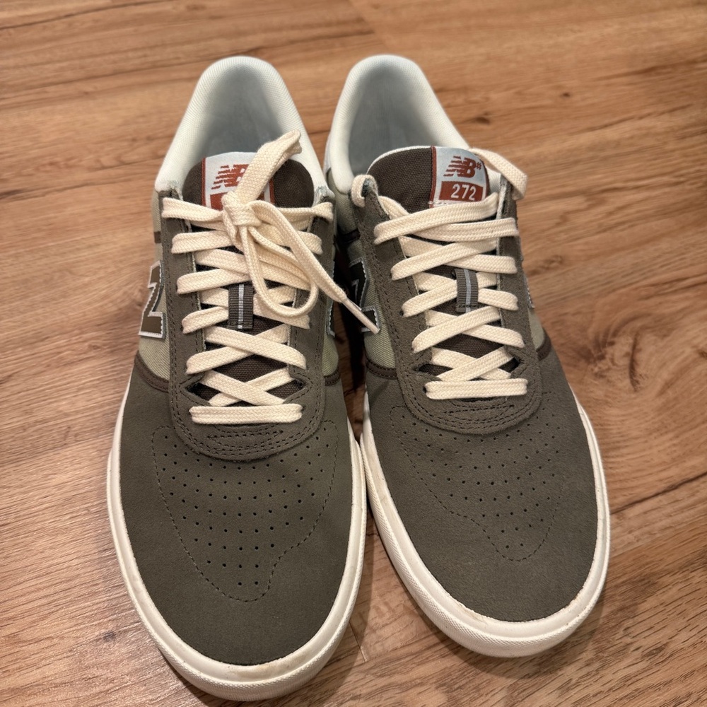 New Balance 272 Men's Olive and Cream Sneakers